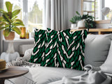 Jules Zebra Print Indoor/Outdoor Reversible Square Pillow