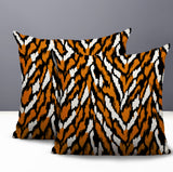 Jules Zebra Print Indoor/Outdoor Reversible Square Pillow