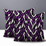 Jules Zebra Print Indoor/Outdoor Reversible Square Pillow