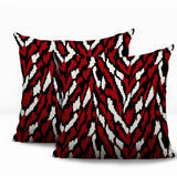 Jules Zebra Print Indoor/Outdoor Reversible Square Pillow