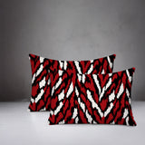 Jules Zebra Print Indoor/Outdoor Reversible Rectangular Pillow