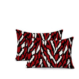 Jules Zebra Print Indoor/Outdoor Reversible Rectangular Pillow
