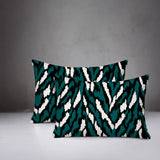 Jules Zebra Print Indoor/Outdoor Reversible Rectangular Pillow