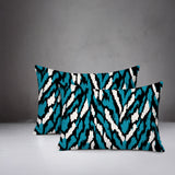 Jules Zebra Print Indoor/Outdoor Reversible Rectangular Pillow