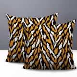 Jules Zebra Print Indoor/Outdoor Reversible Square Pillow