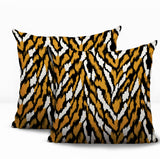 Jules Zebra Print Indoor/Outdoor Reversible Square Pillow
