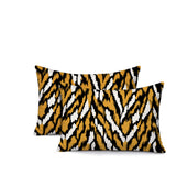 Jules Zebra Print Indoor/Outdoor Reversible Rectangular Pillow