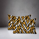Jules Zebra Print Indoor/Outdoor Reversible Rectangular Pillow