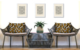 Jules Zebra Print Indoor/Outdoor Reversible Rectangular Pillow