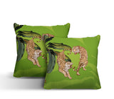 Jumba Animal Reversible Indoor/Outdoor Square Pillow