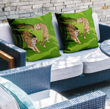 Jumba Animal Reversible Indoor/Outdoor Square Pillow