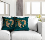 Jumba Animal Reversible Indoor/Outdoor Square Pillow