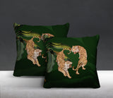 Jumba Animal Reversible Indoor/Outdoor Square Pillow