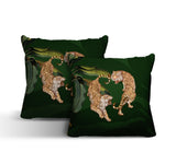 Jumba Animal Reversible Indoor/Outdoor Square Pillow