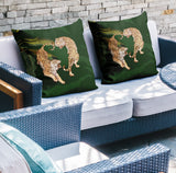 Jumba Animal Reversible Indoor/Outdoor Square Pillow