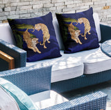 Jumba Animal Reversible Indoor/Outdoor Square Pillow