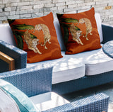 Jumba Animal Reversible Indoor/Outdoor Square Pillow