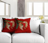 Jumba Animal Reversible Indoor/Outdoor Square Pillow