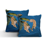 Jumba Animal Reversible Indoor/Outdoor Square Pillow
