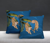 Jumba Animal Reversible Indoor/Outdoor Square Pillow