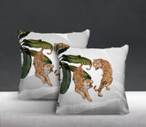 Jumba Animal Reversible Indoor/Outdoor Square Pillow