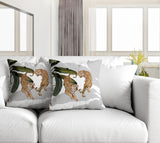 Jumba Animal Reversible Indoor/Outdoor Square Pillow