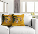 Jumba Animal Reversible Indoor/Outdoor Square Pillow
