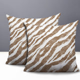 Juno Zebra Print Indoor/Outdoor Reversible Square Pillow