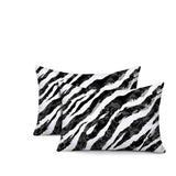 Juno Zebra Print Indoor/Outdoor Reversible Rectangular Pillow
