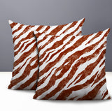 Juno Zebra Print Indoor/Outdoor Reversible Square Pillow