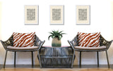 Juno Zebra Print Indoor/Outdoor Reversible Rectangular Pillow