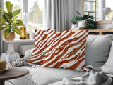 Juno Zebra Print Indoor/Outdoor Reversible Square Pillow