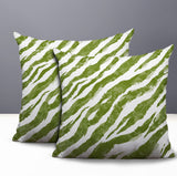 Juno Zebra Print Indoor/Outdoor Reversible Square Pillow
