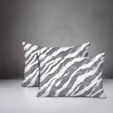 Juno Zebra Print Indoor/Outdoor Reversible Rectangular Pillow