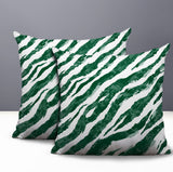 Juno Zebra Print Indoor/Outdoor Reversible Square Pillow