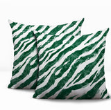 Juno Zebra Print Indoor/Outdoor Reversible Square Pillow