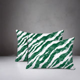 Juno Zebra Print Indoor/Outdoor Reversible Rectangular Pillow