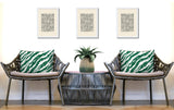 Juno Zebra Print Indoor/Outdoor Reversible Rectangular Pillow