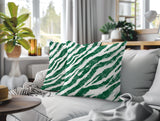 Juno Zebra Print Indoor/Outdoor Reversible Square Pillow