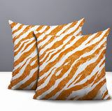 Juno Zebra Print Indoor/Outdoor Reversible Square Pillow