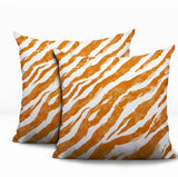 Juno Zebra Print Indoor/Outdoor Reversible Square Pillow