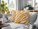Juno Zebra Print Indoor/Outdoor Reversible Square Pillow