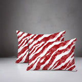 Juno Zebra Print Indoor/Outdoor Reversible Rectangular Pillow