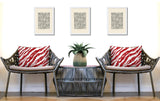 Juno Zebra Print Indoor/Outdoor Reversible Rectangular Pillow