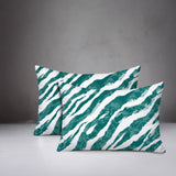 Juno Zebra Print Indoor/Outdoor Reversible Rectangular Pillow