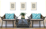 Juno Zebra Print Indoor/Outdoor Reversible Rectangular Pillow