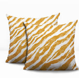 Juno Zebra Print Indoor/Outdoor Reversible Square Pillow