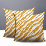 Juno Zebra Print Indoor/Outdoor Reversible Square Pillow