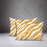 Juno Zebra Print Indoor/Outdoor Reversible Rectangular Pillow