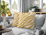 Juno Zebra Print Indoor/Outdoor Reversible Square Pillow